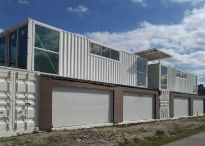 Front of Shipping Container Home