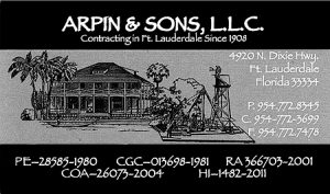 Arpin and Sons LLC Business Card